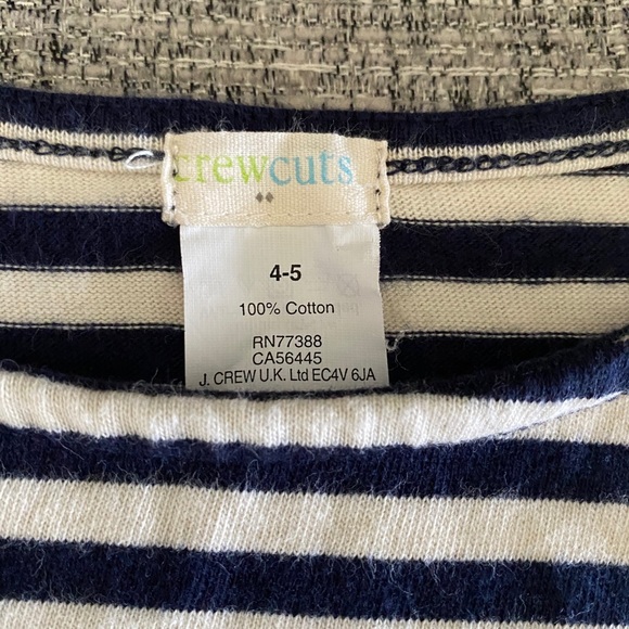 CrewCuts 3/4 sleeve striped shirt - Picture 3 of 4